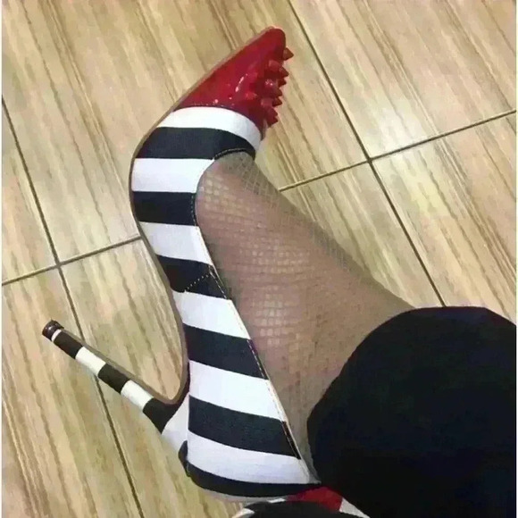 Wet kiss Brand new without box Wet kiss red and black size 9.5 eu 40 - Picture 3 of 6